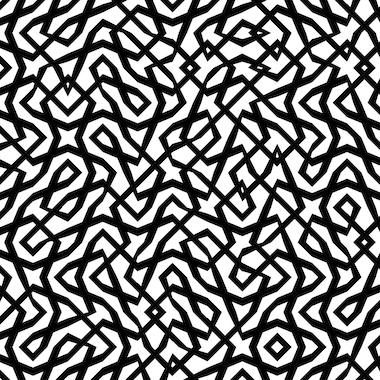 Tangle Pattern Design by Russfuss